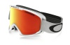 Oakley O2 XM, Matte White, Fire Iridium