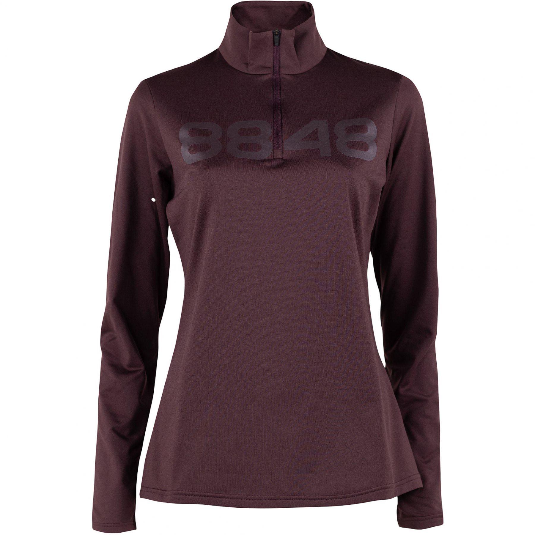 8848 Altitude Fairlee 1/2 zip, fleecetrøje, dame, bordeaux billede