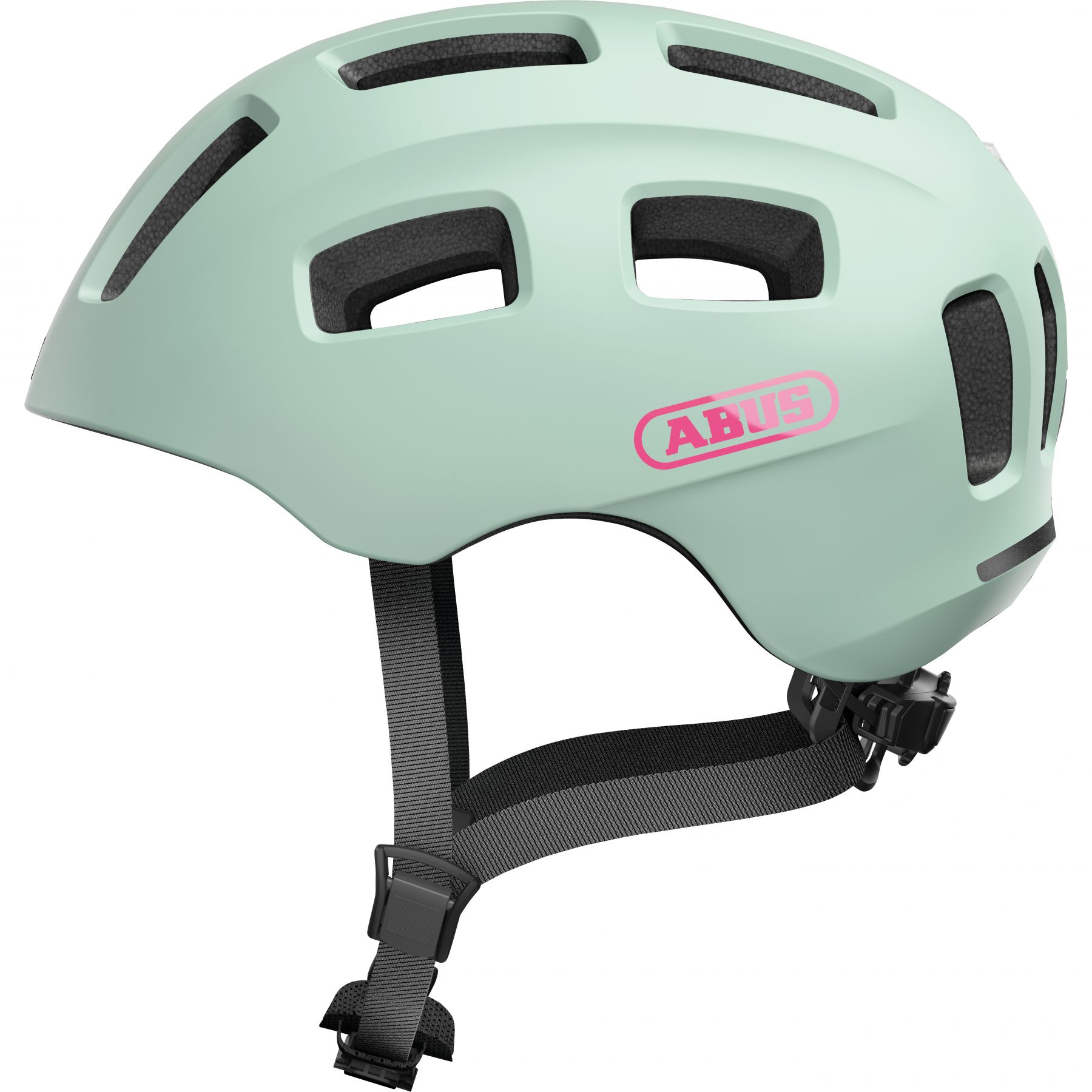 Abus Youn-I 2.0, cykelhjelm, junior, lysegrøn