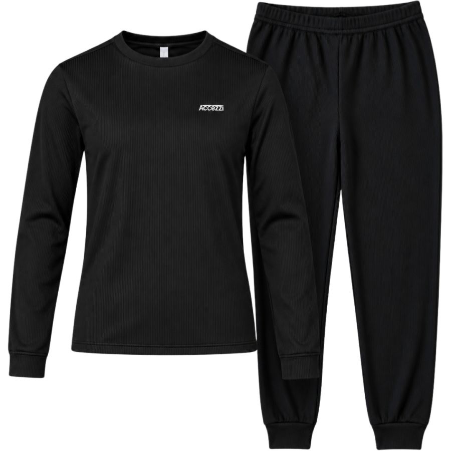 Produktfoto: Accezzi Baselayer, skiundertøj, dame, sort