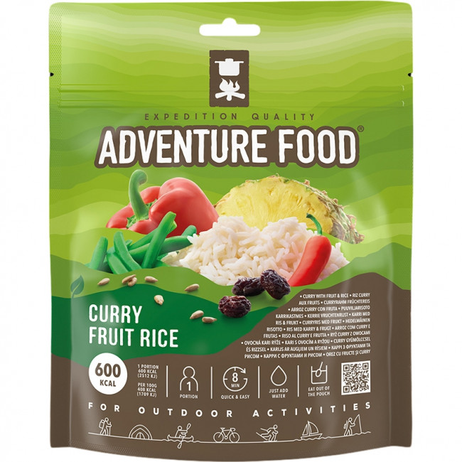 Adventure Food Curry Fruit Rice, frysetørret mad billede
