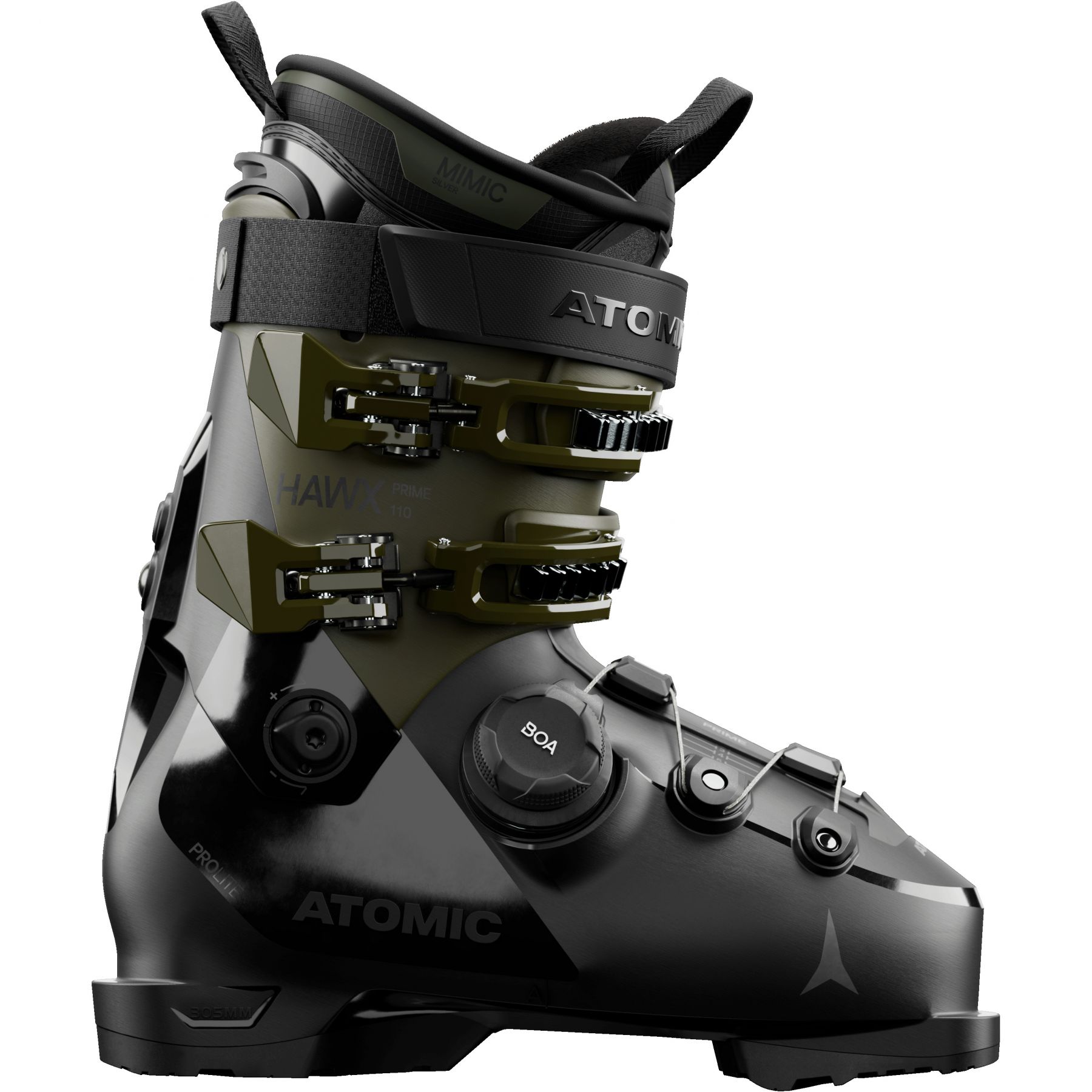Atomic Hawx prime 110 BOA, skistøvler, herre, sort billede