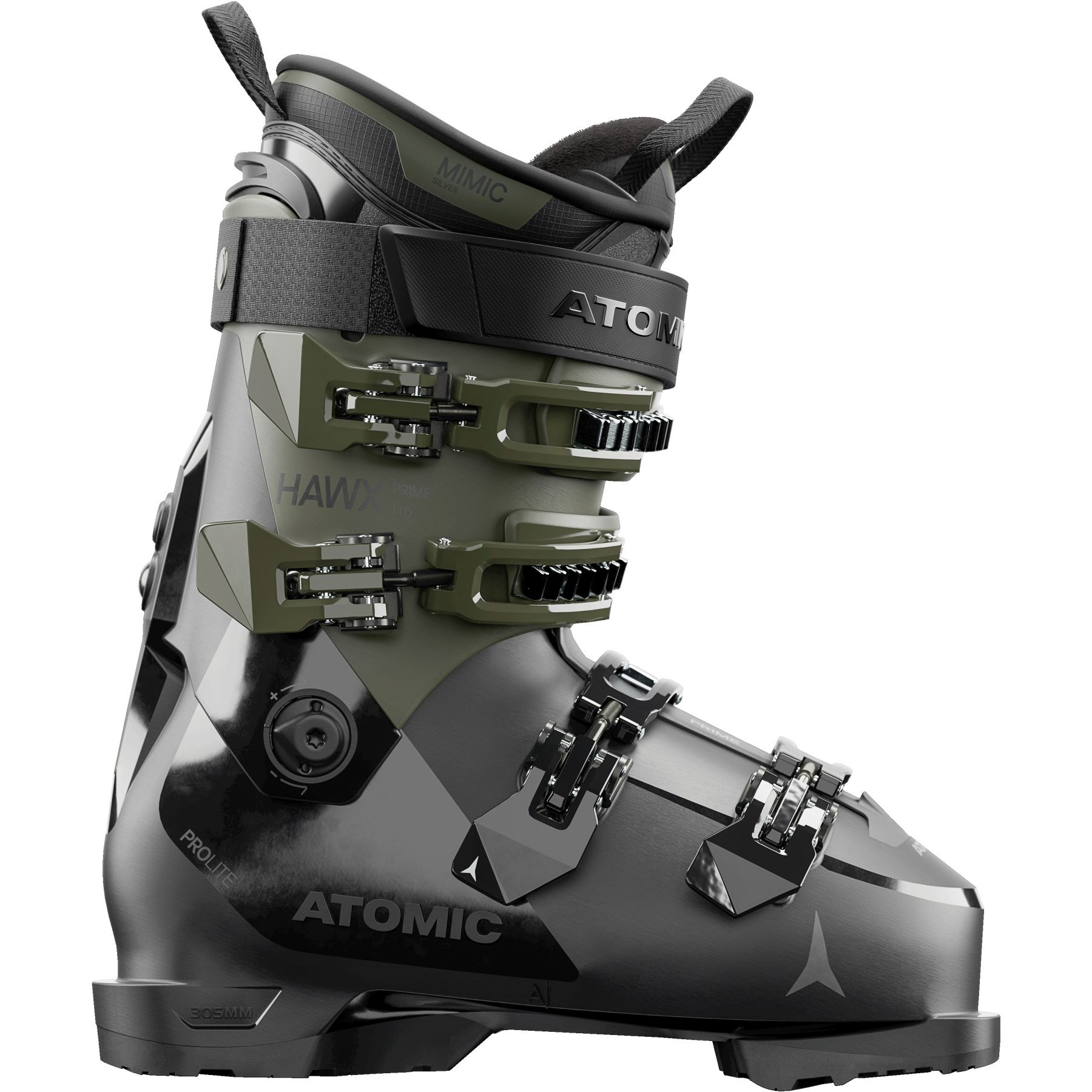 Atomic Hawx prime 110, skistøvler, herre, olive billede