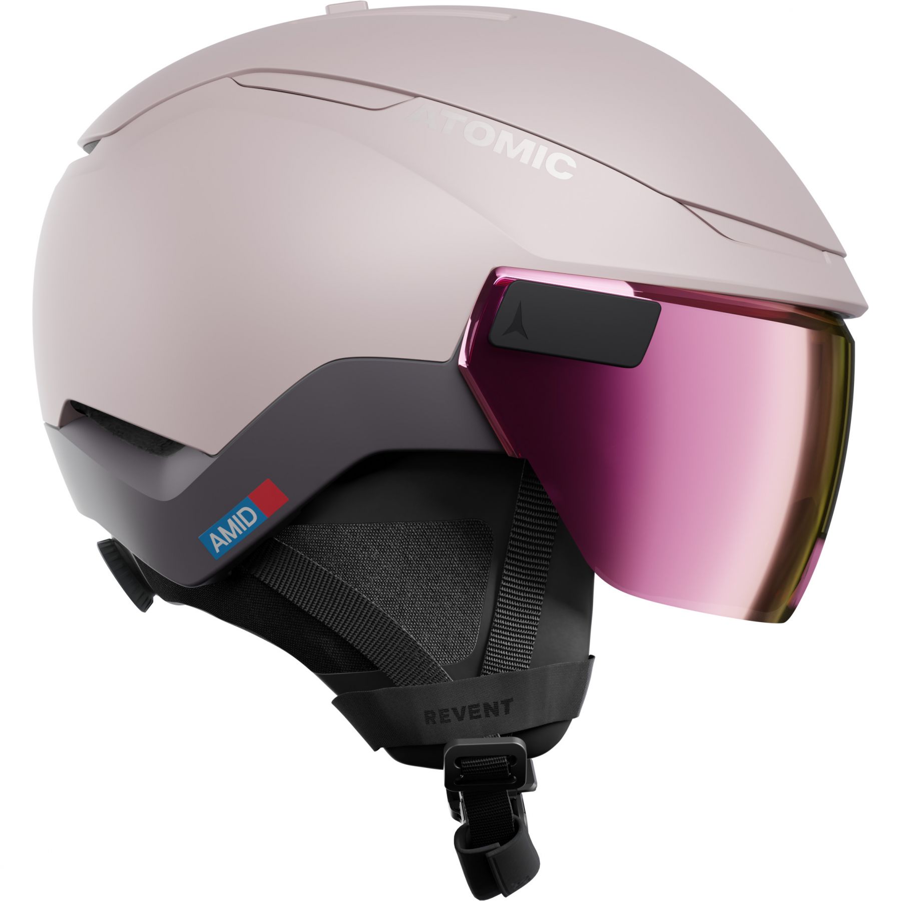 Atomic Revent GT Amid Visor HD, skihjelm med visir, grå billede