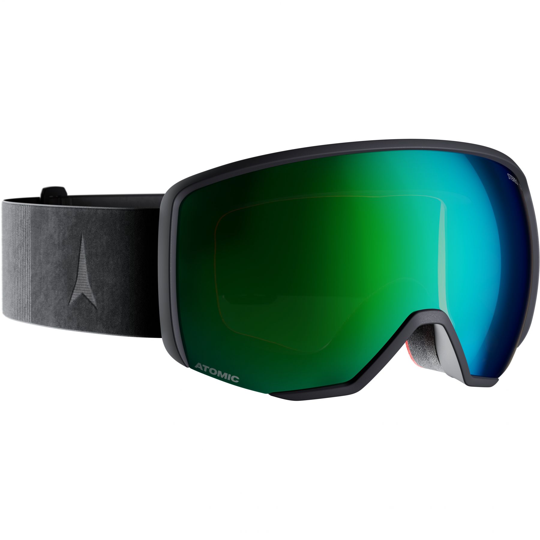 Atomic Revent L Stereo, skibriller, sort