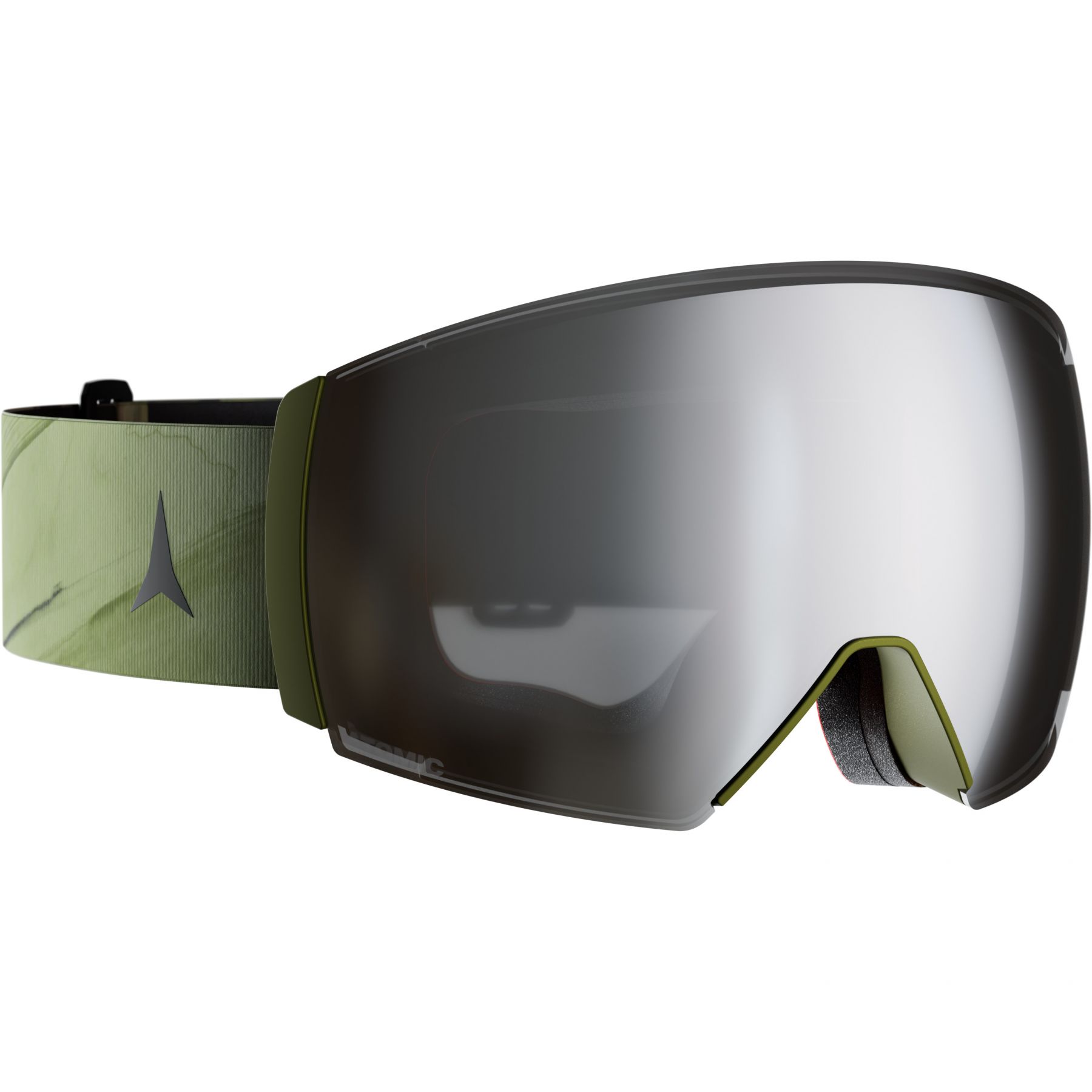 Atomic Revent Q L HD, skibriller, grøn billede
