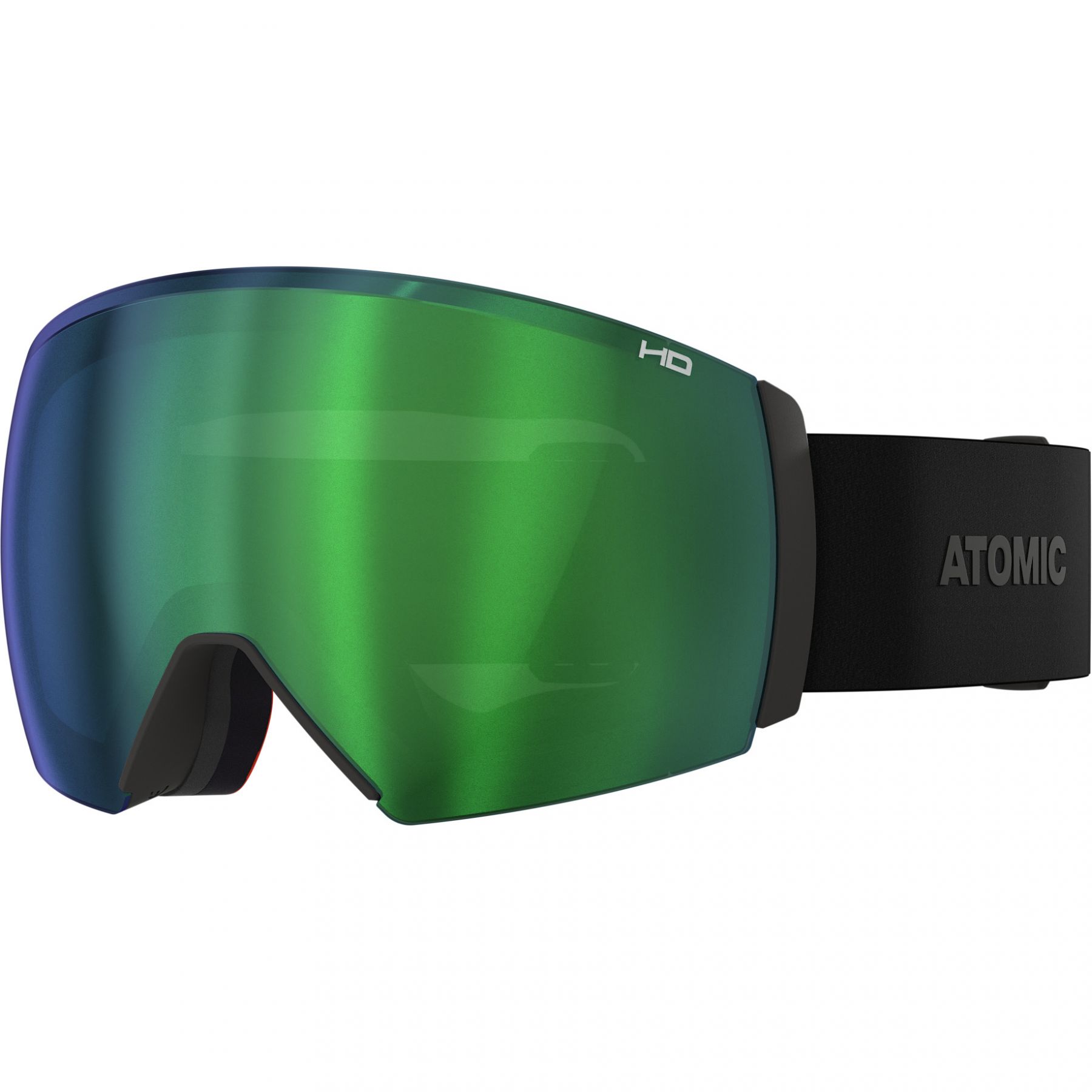 Atomic Revent Q L HD, skibriller, sort