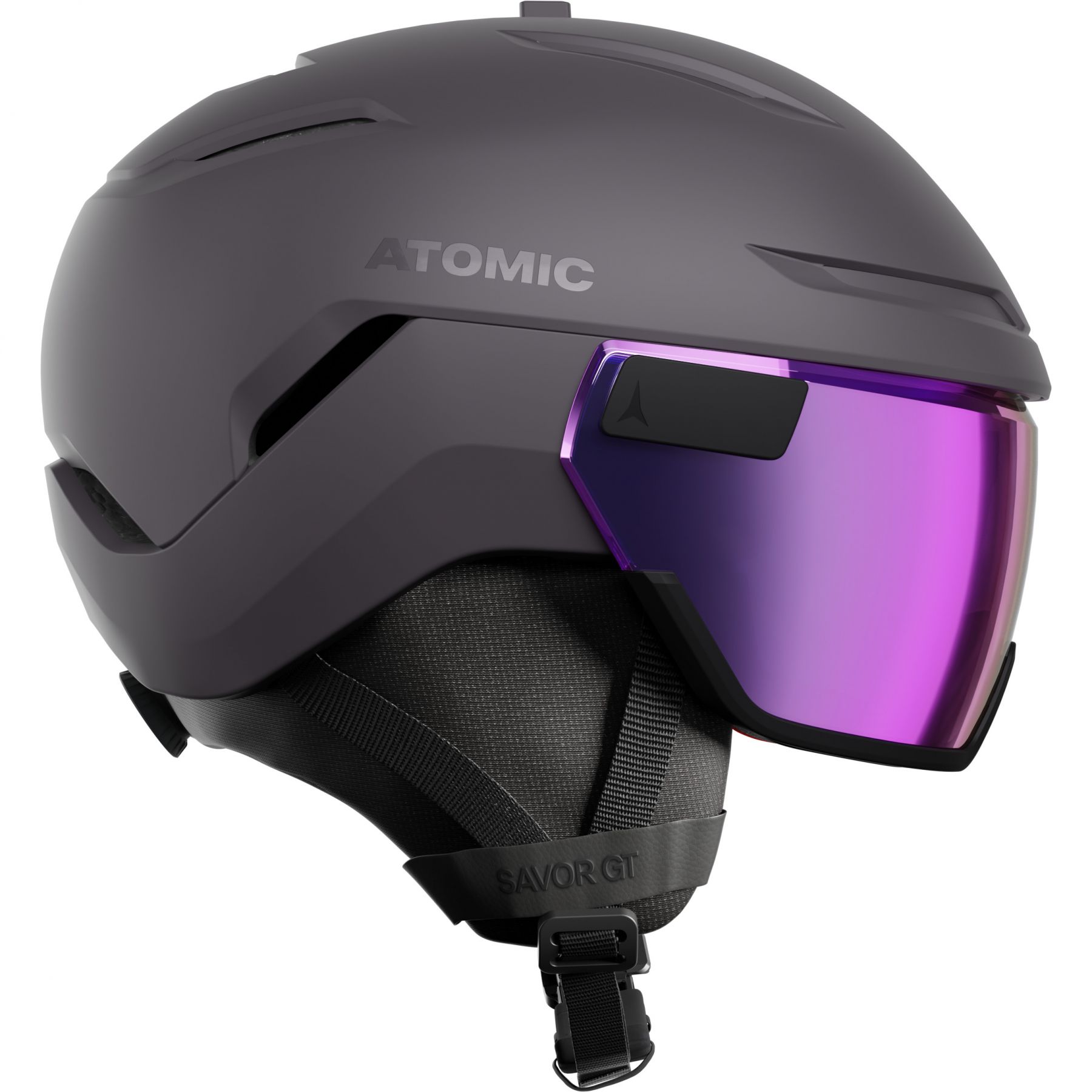 Atomic Savor GT Visor Stereo, skihjelm med visir, grå billede