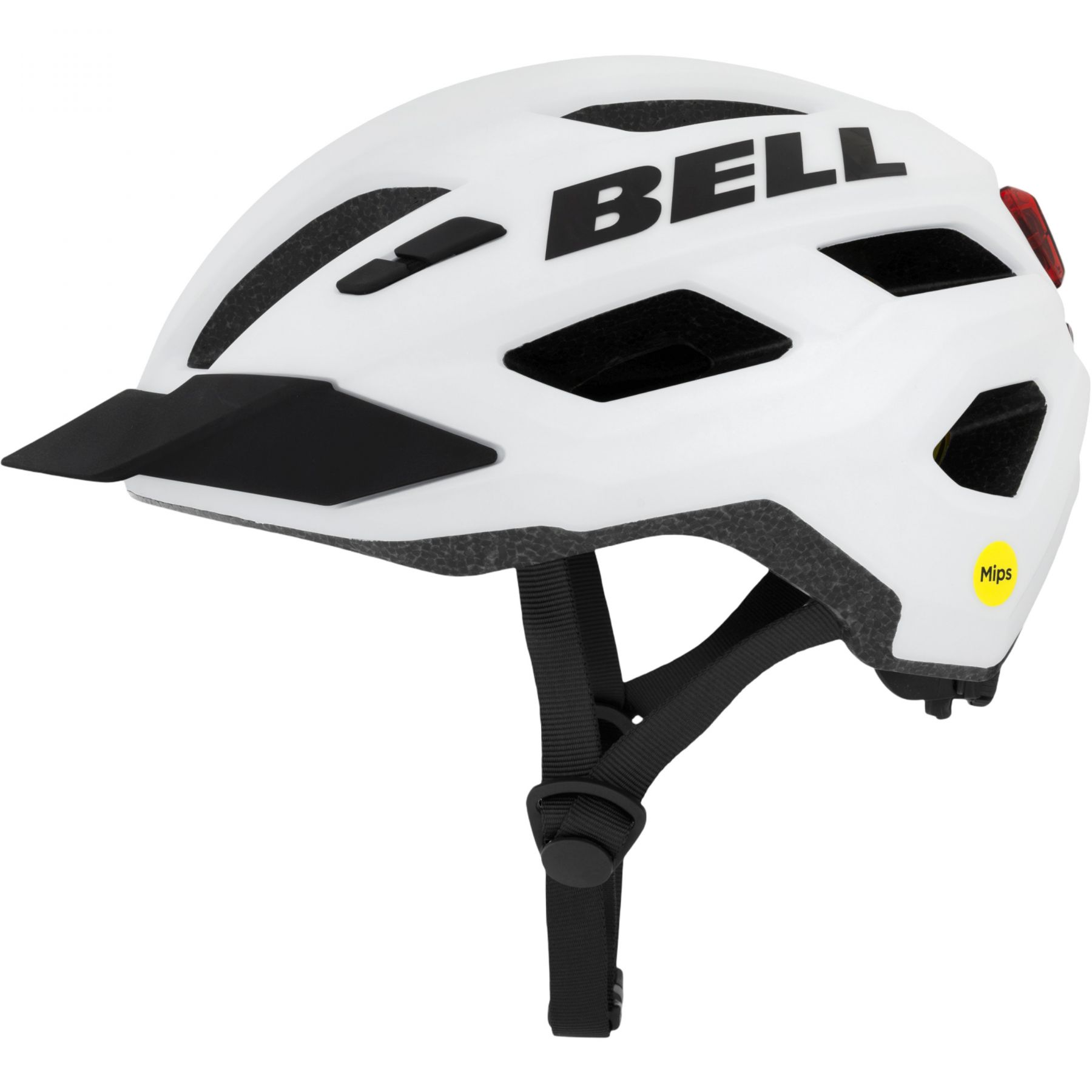 Bell Kick LED Mips, cykelhjelm, grøn billede