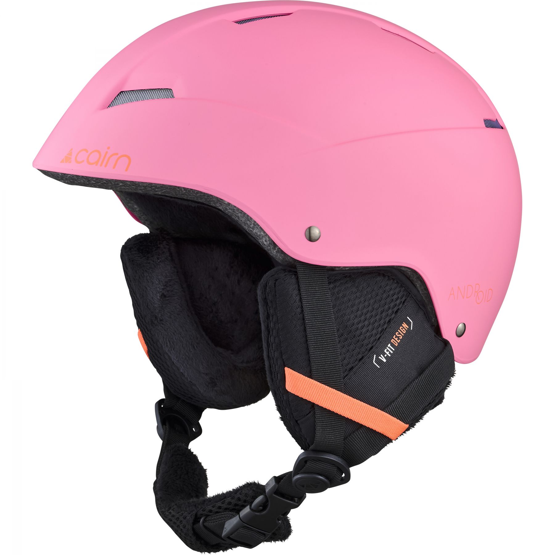 Cairn Android, skihjelm, pink billede