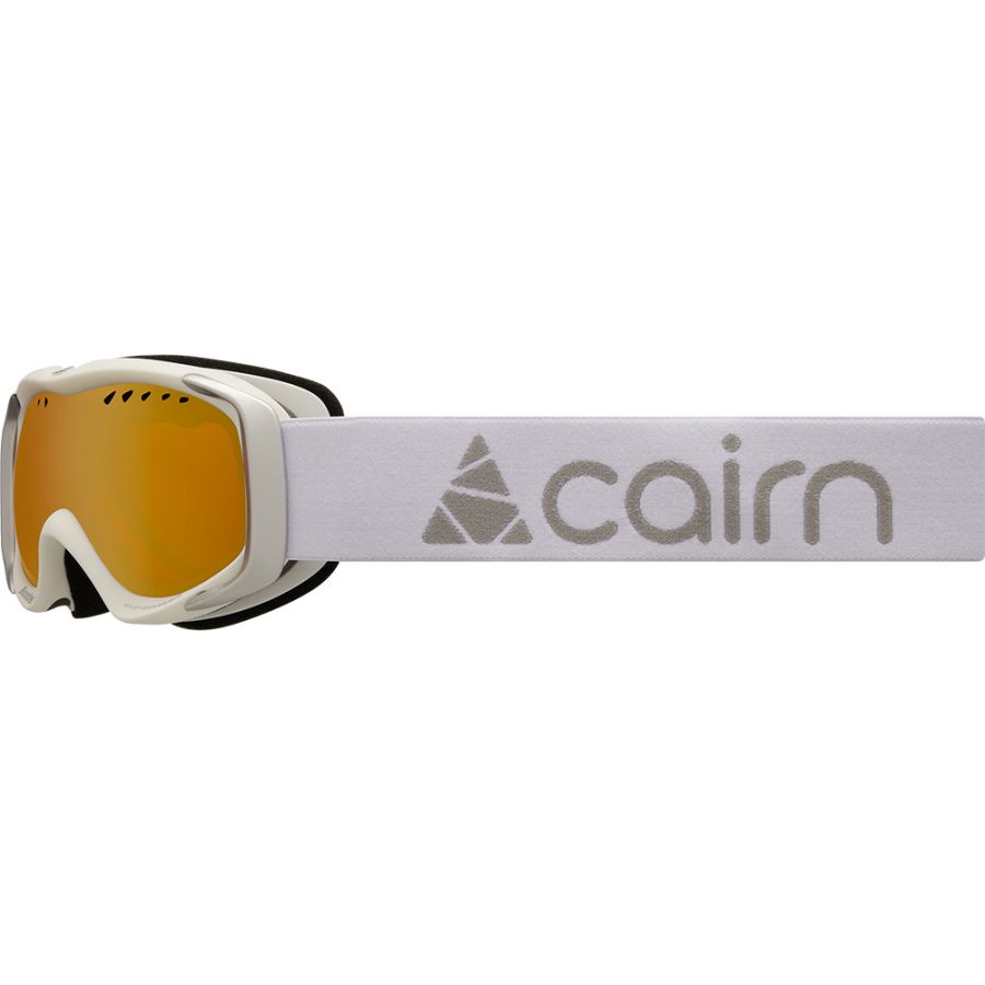 Se Cairn Booster Photochromic, skibriller, junior, mat hvid/sølv hos Skisport.dk