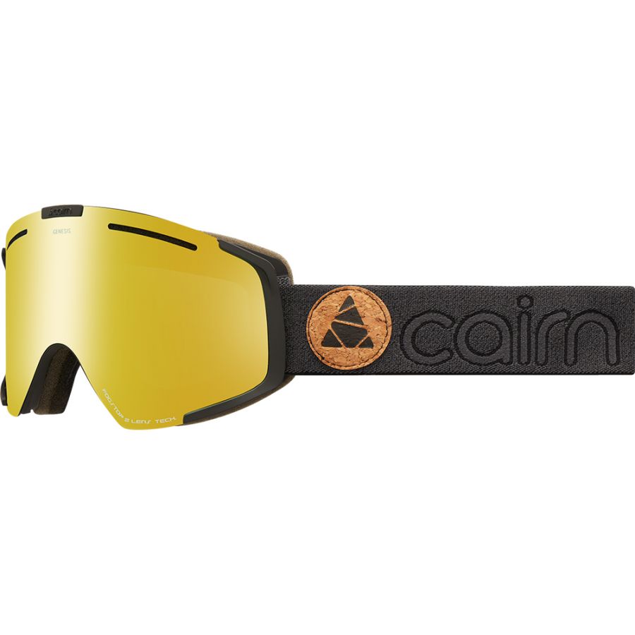 Cairn Genesis CLX3000, skibriller, mat sort/guld thumbnail