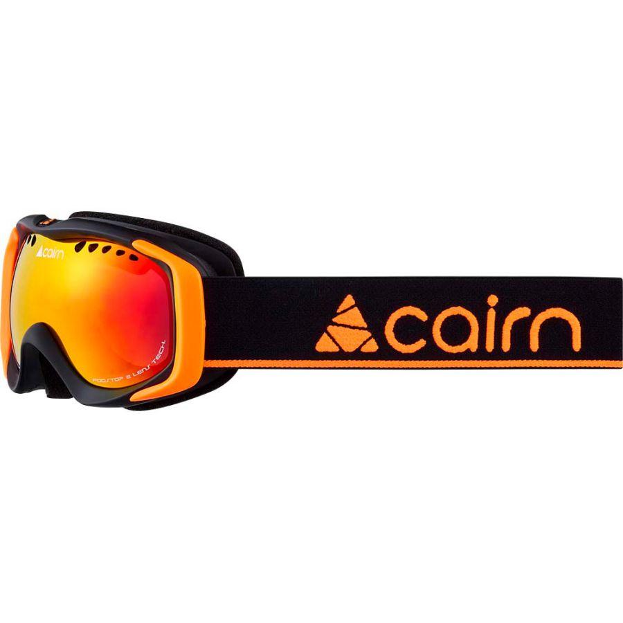 Cairn Mate, skibriller, junior, mat sort/orange thumbnail