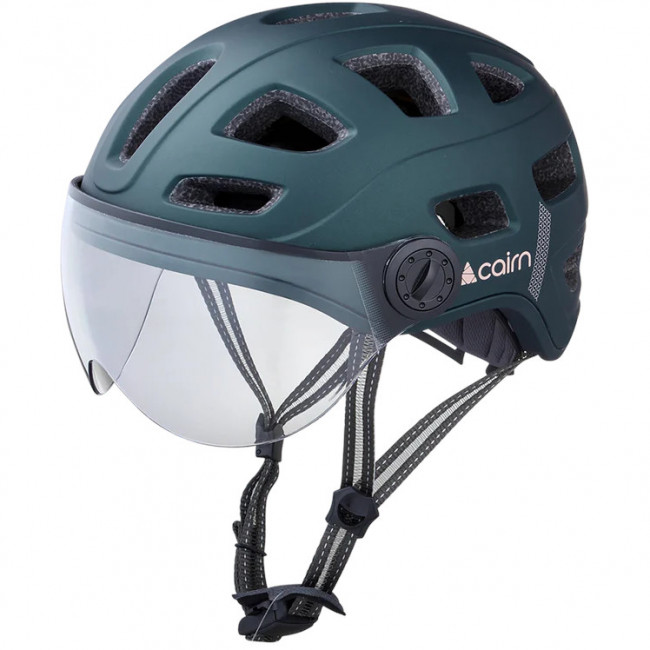 Cairn Quartz Visor, cykelhjelm, grøn billede