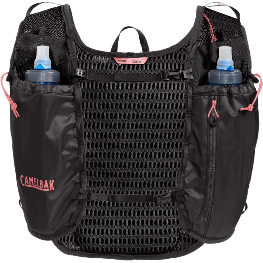 Camelbak Trail Run Vest 34oz Dame - Sort Rygsæk med Rum til Væskeblære til Løb og Eventyr