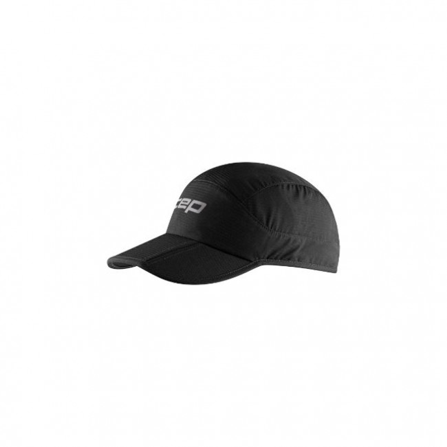 CEP Core Run Foldable Cap, løbekasket, sort