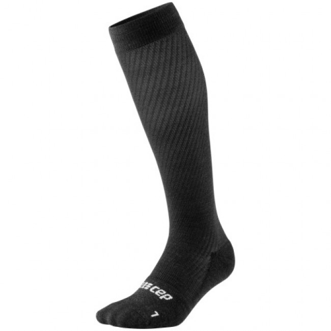 CEP Flight Socks Tall, løbestrømper, dame, sort