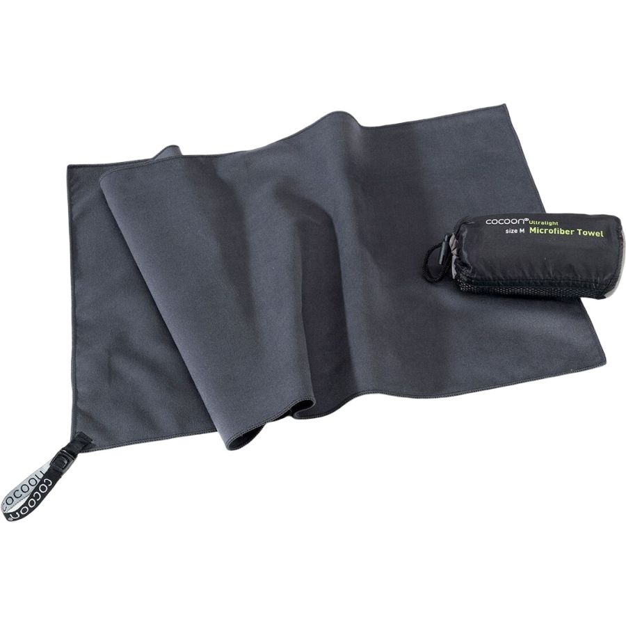 Cocoon Towel Ultralight,60x30cm, Microfiber Håndklæde, manatee grey