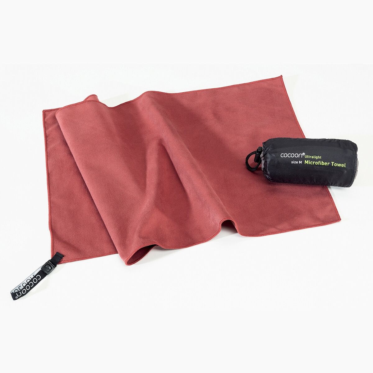 Cocoon Towel Ultralight,60x30cm, Microfiber Håndklæde, marsala red