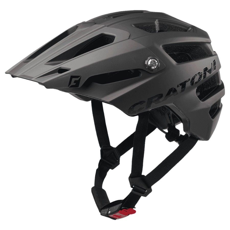 Cratoni Alltrack, cykelhjelm, mat grå billede