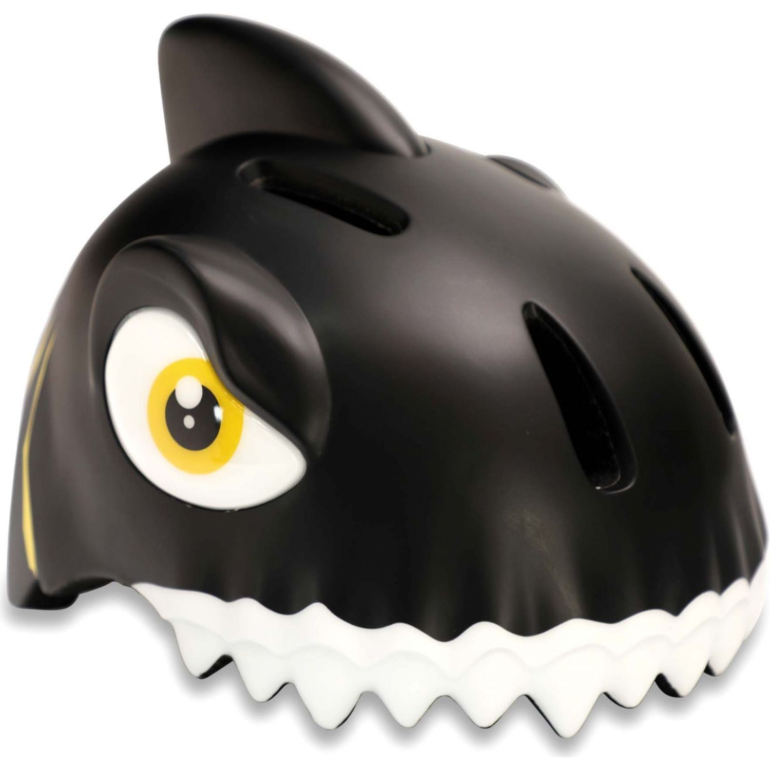 Crazy Safety Shark, cykelhjelm, junior, sort - DKK 273 - Spar 39%
