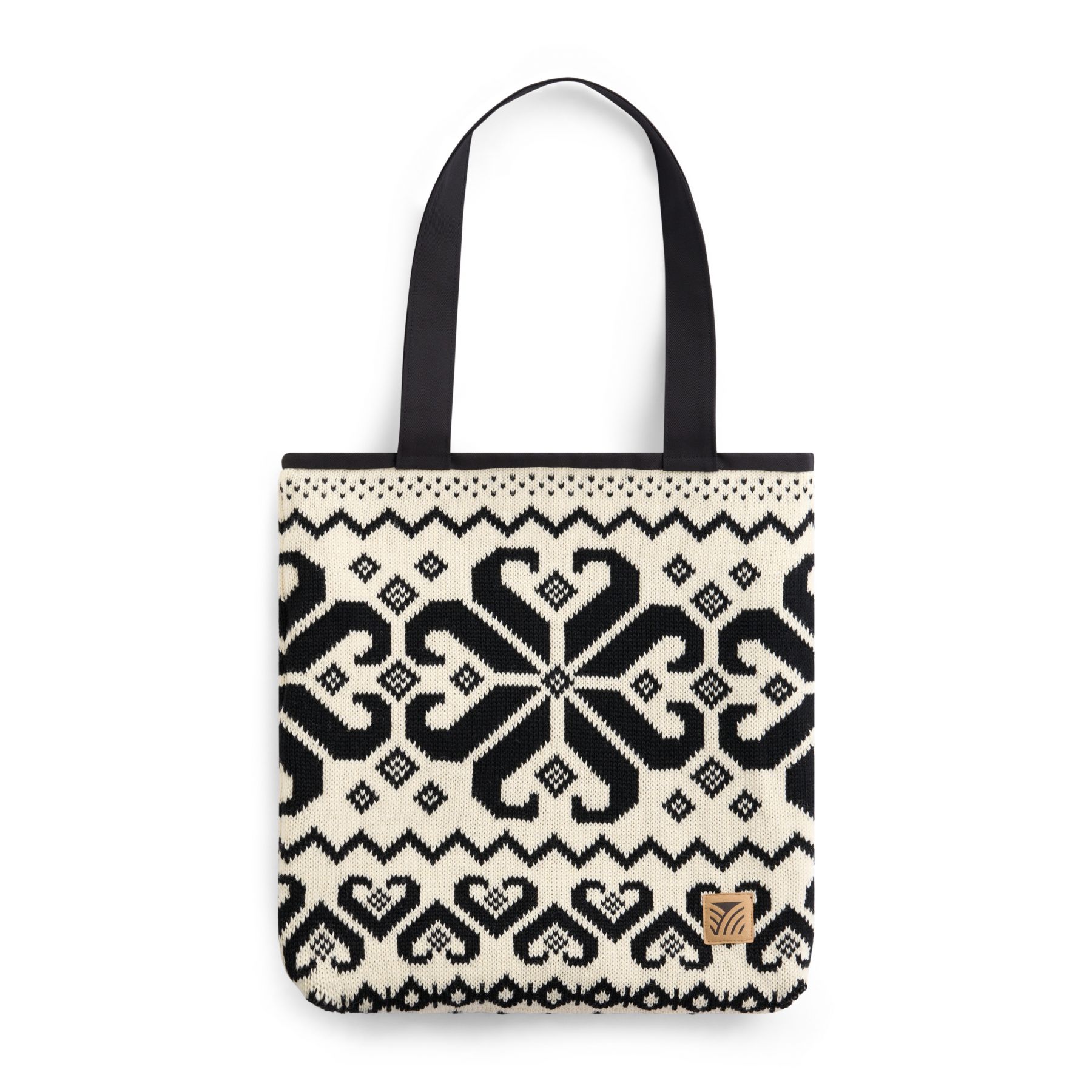 Dale of Norway Falkeberg Totebag, hvid/sort billede