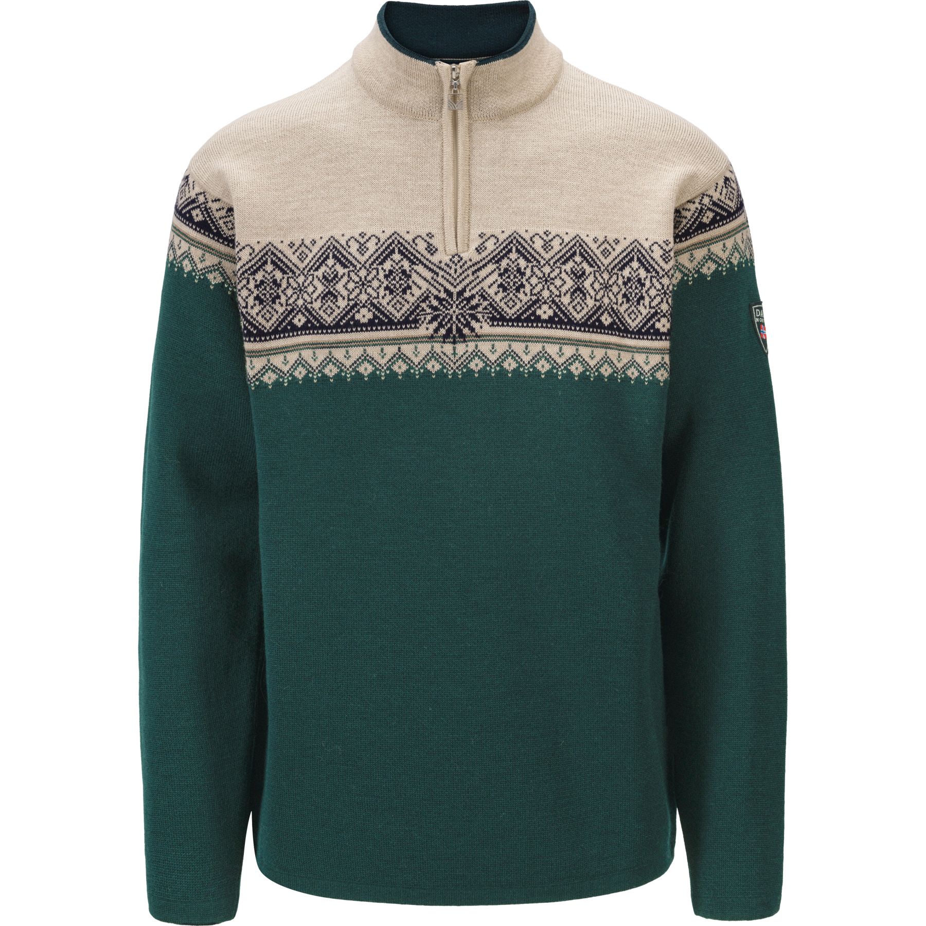 Dale of Norway Moritz, sweater, herre, grøn billede