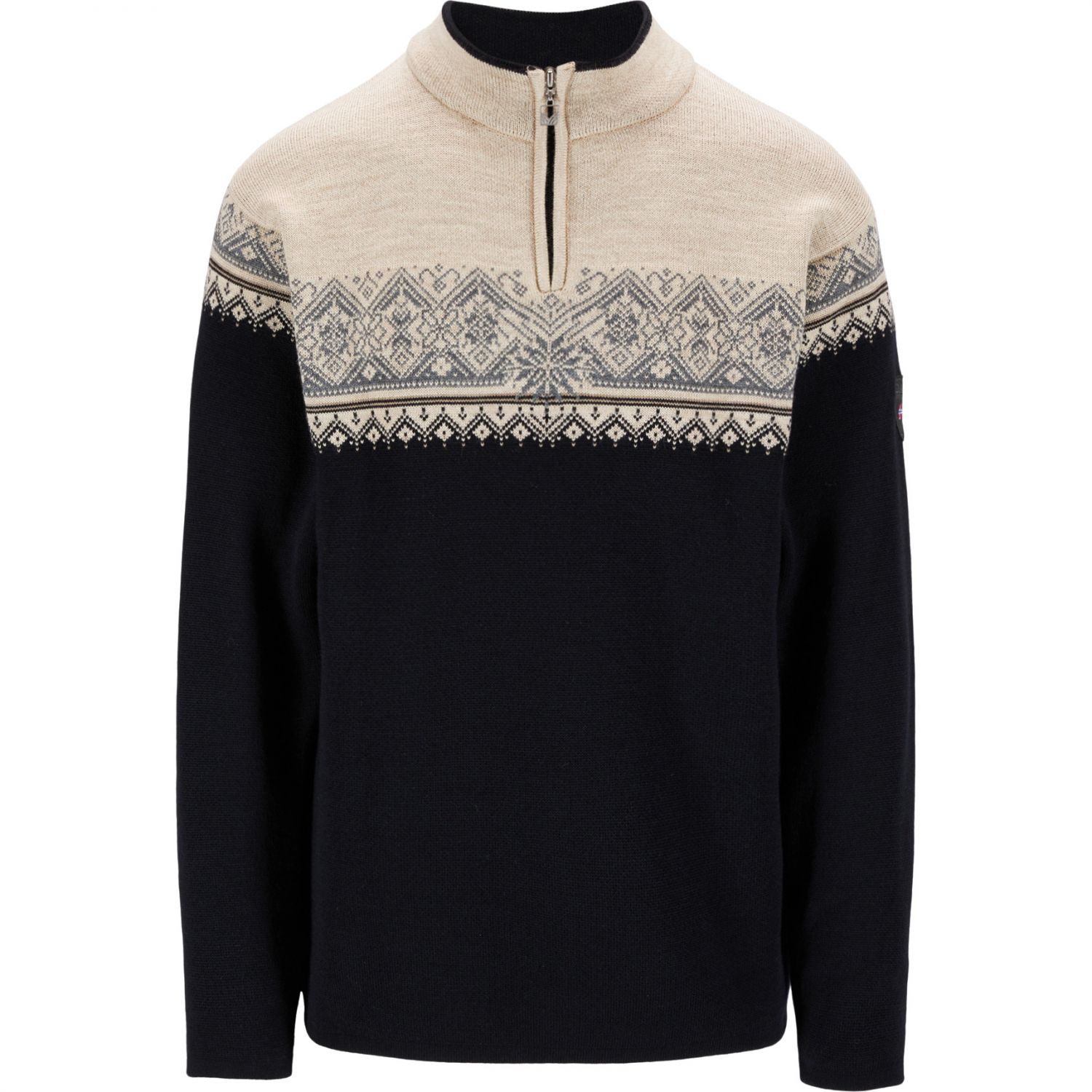 Dale of Norway Moritz, sweater, herre, sort/beige billede