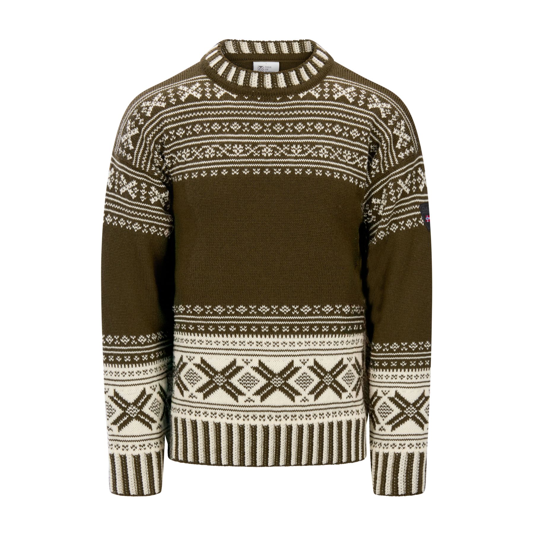 Dale of Norway Torridal Masc Sweater, fleecetrøje, herre, army grøn billede