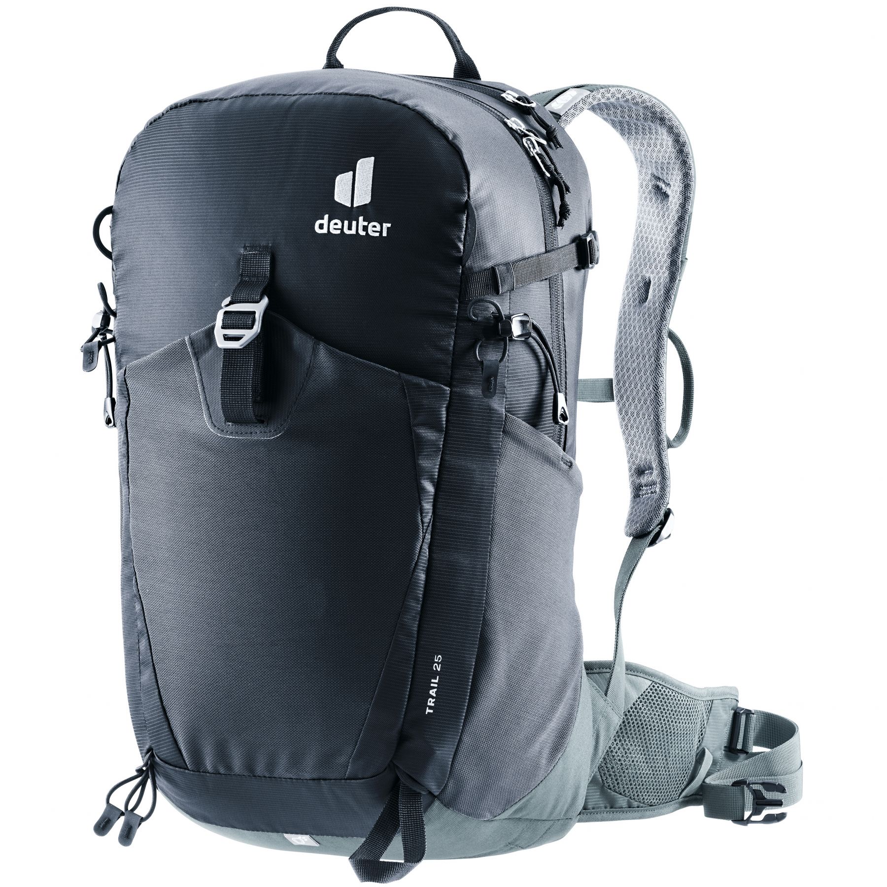 Deuter Trail 25 vandrerygsæk - Black-shale, 25 l