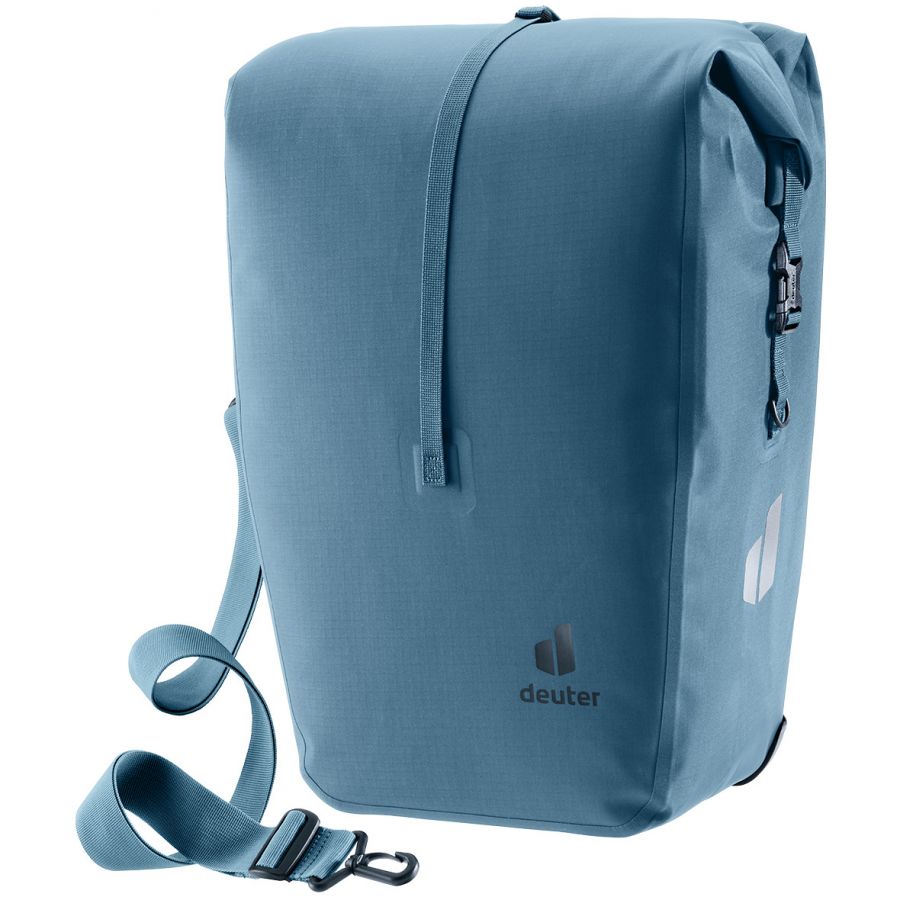 Deuter Visby 25+5, cykeltaske, blå billede