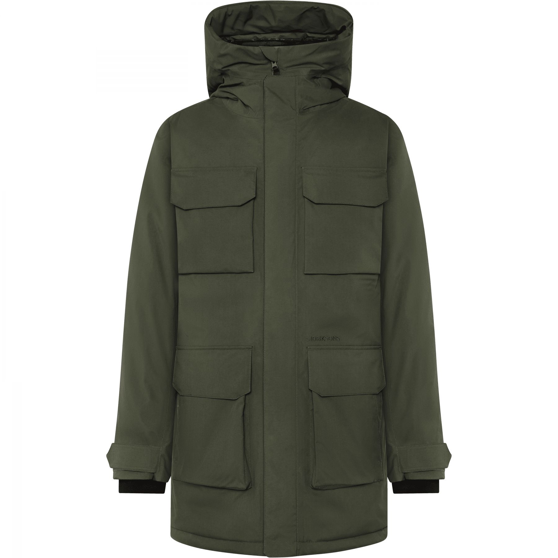 Didriksons Aiden 2, parka, herre, mørkegrøn