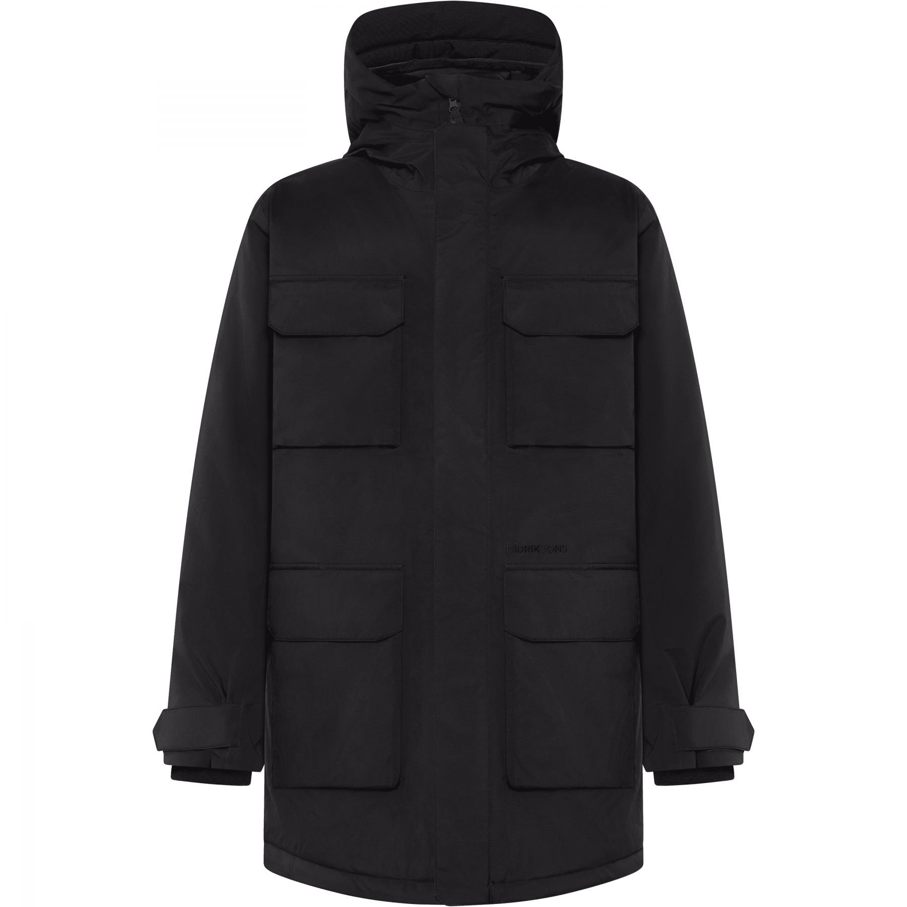 Didriksons Aiden 2, parka, herre, sort