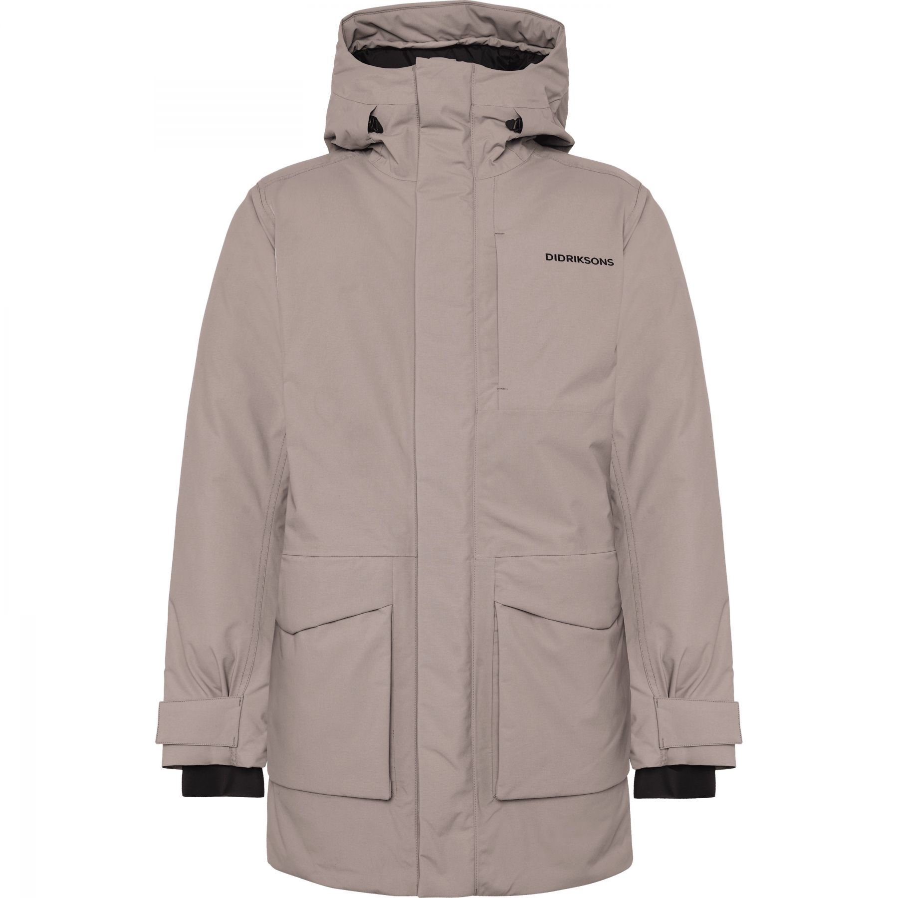 Didriksons Akilles 3, parka, herre, ash brown