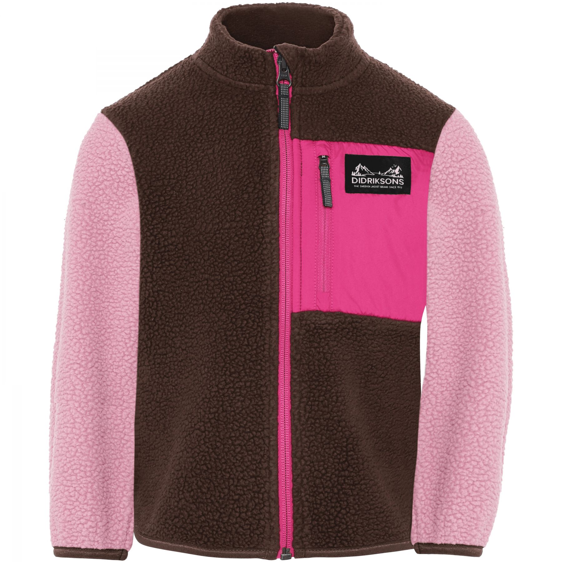 Didriksons Anten 2, fleecejakke, børn, pink billede
