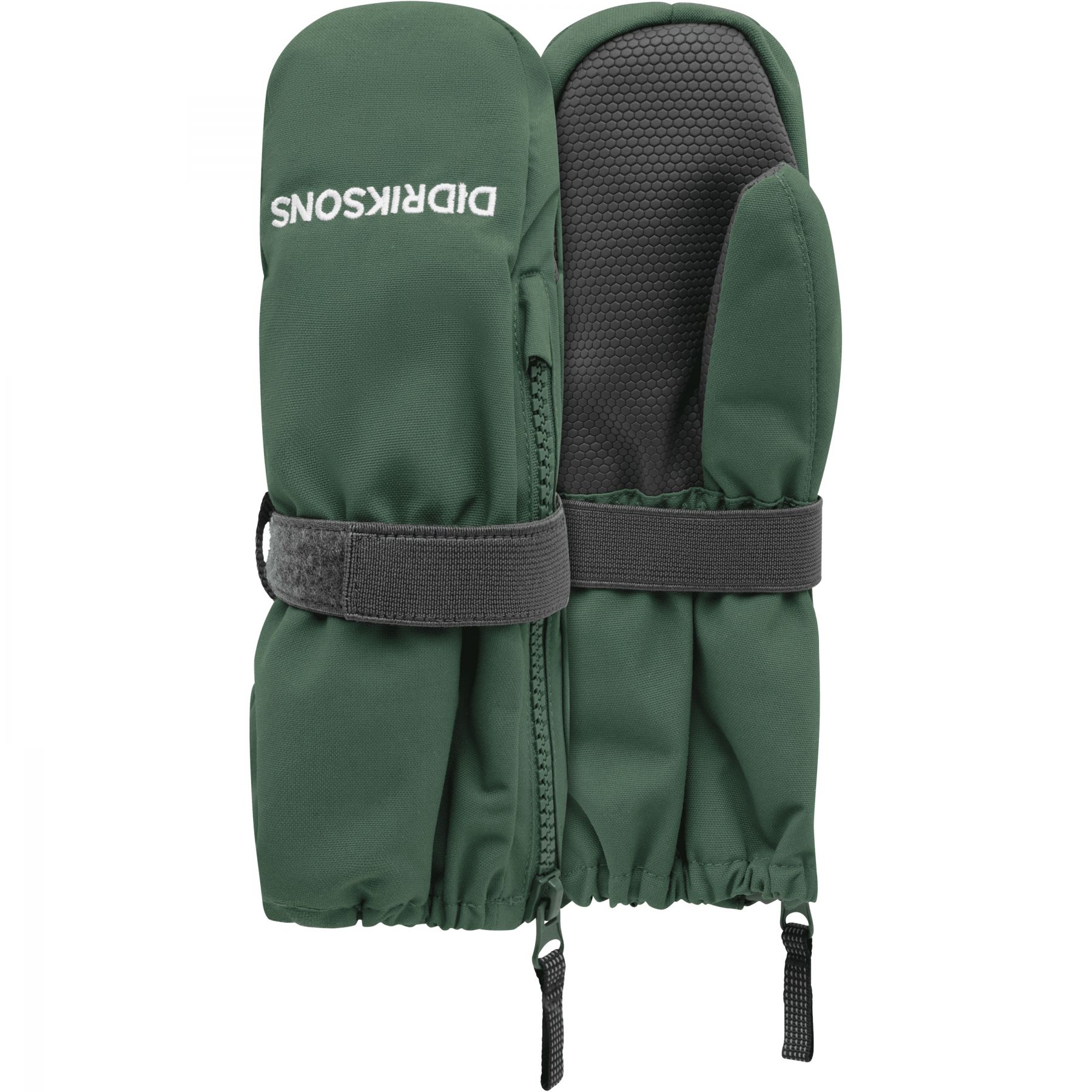 Didriksons Biggles Zip 9, luffer, børn, mørkegrøn