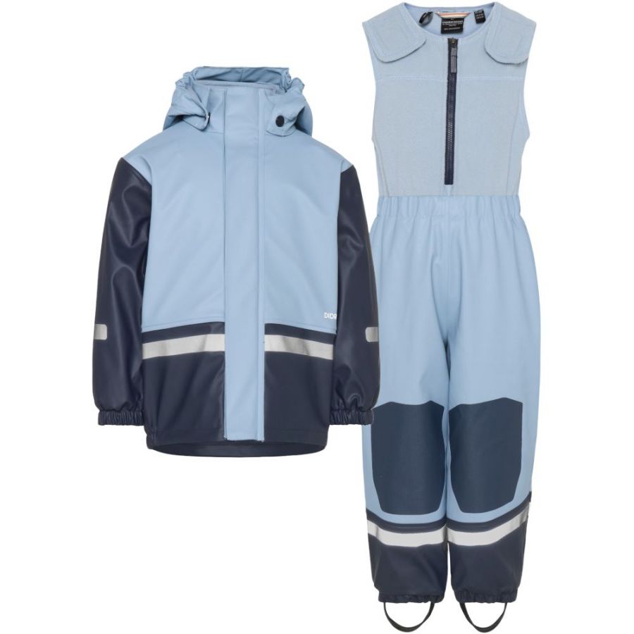Didriksons Boardman, regnsæt, junior, lyseblå billede