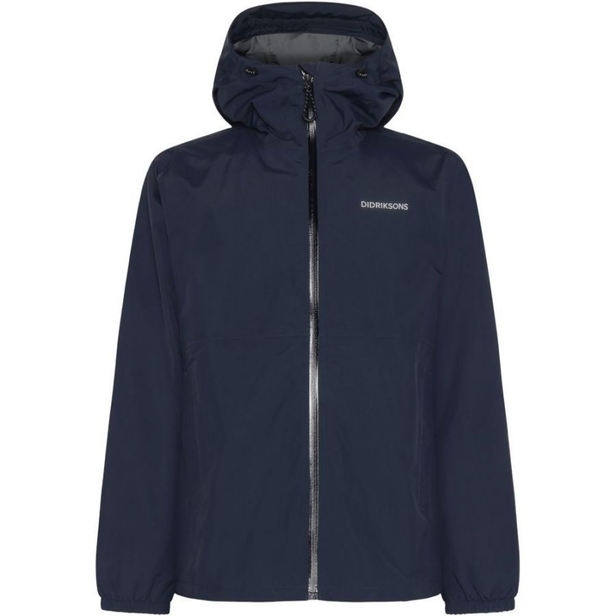 Didriksons Dario, regnjakke, herre, mørkeblå billede