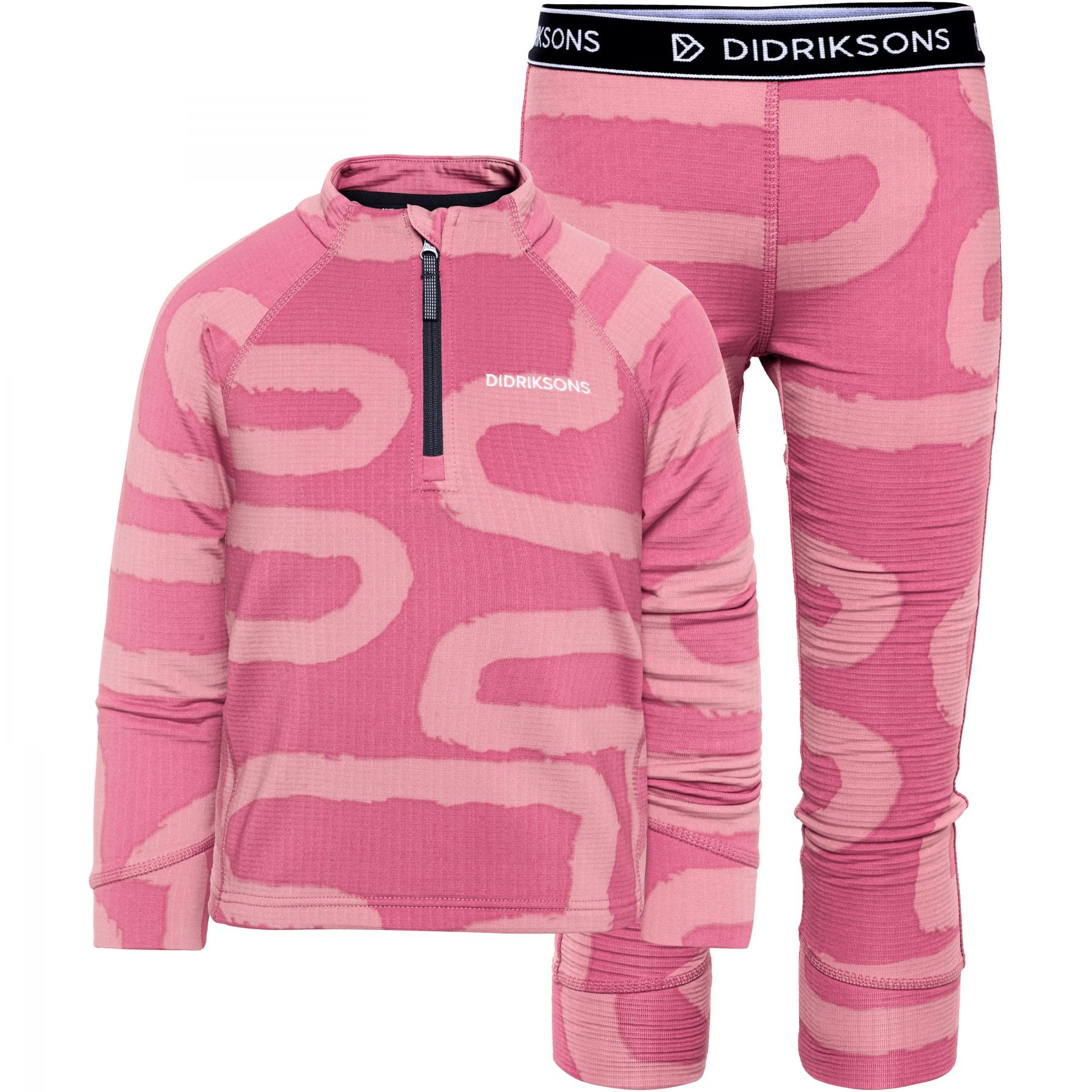 Didriksons Jadis 5, skiundertøjssæt, børn, pink