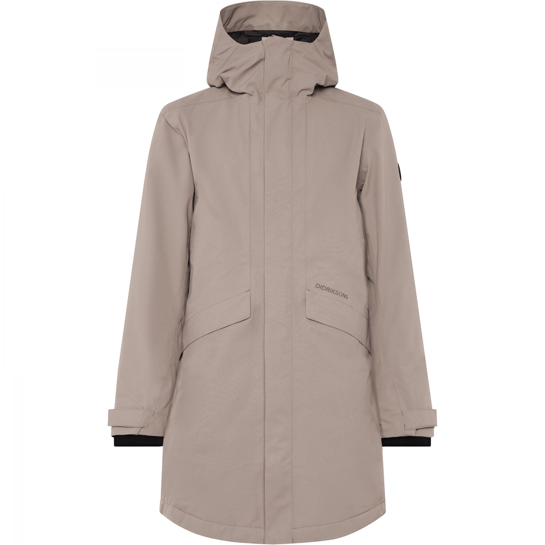 Didriksons Kenny 9, parka, herre, ash brown