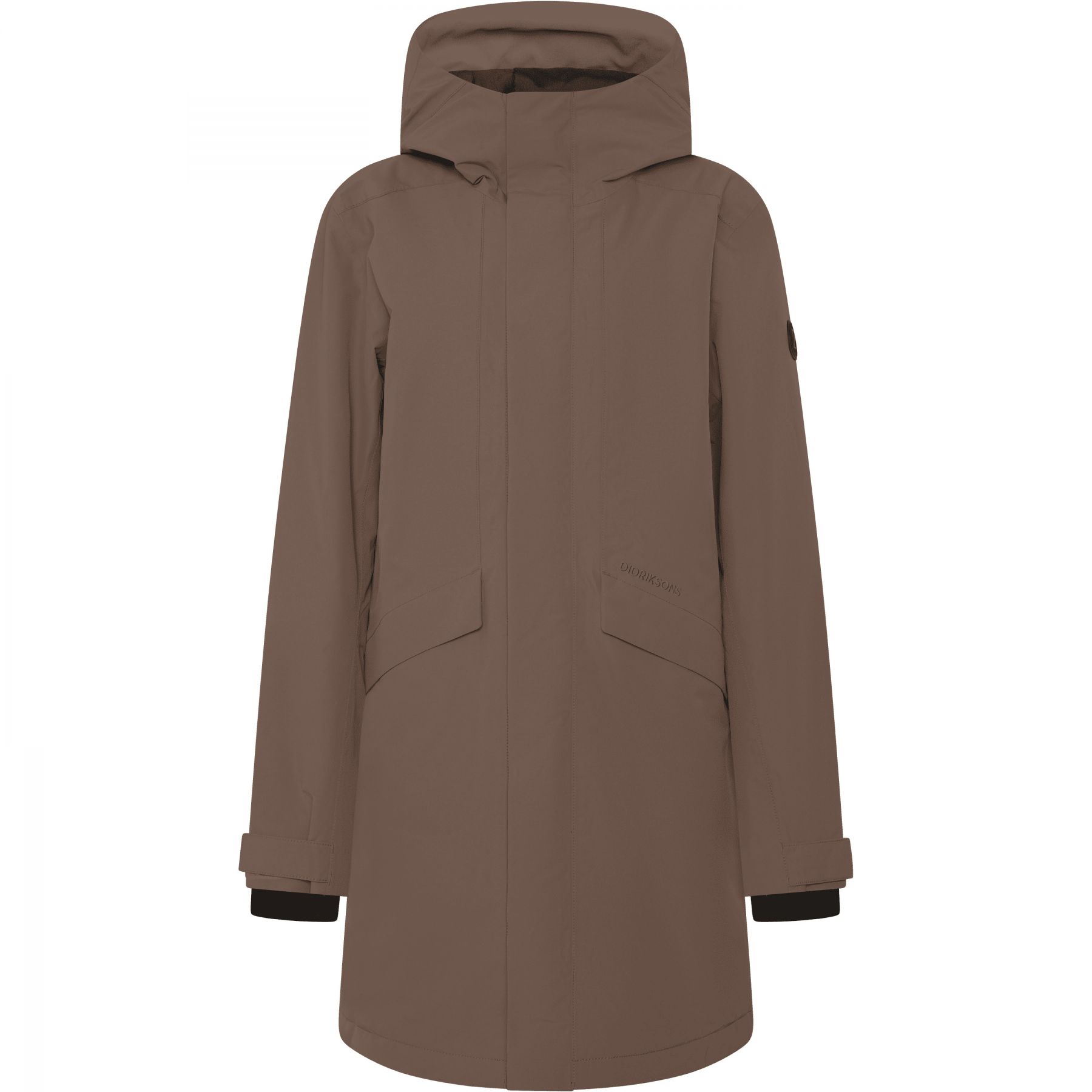 Didriksons Kenny 9, parka, herre, mocha brown