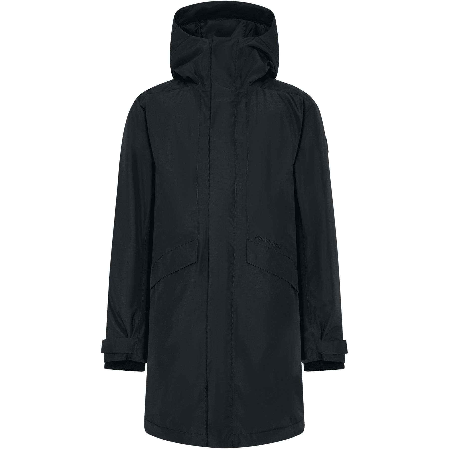 Didriksons Kenny 9, parka, herre, sort