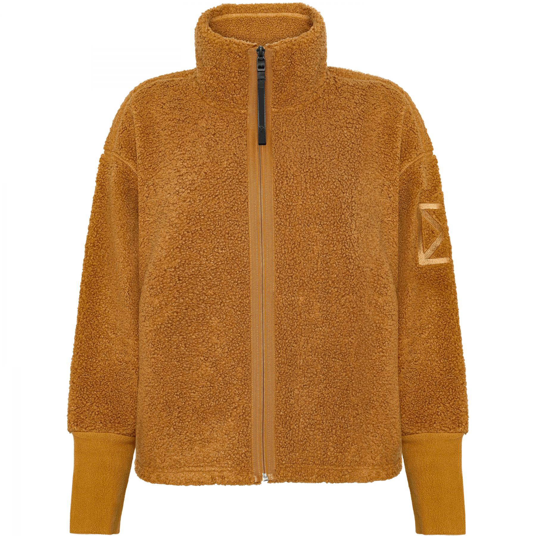 Didriksons Mella FZ 3, fleecejakke, dame, spice brown