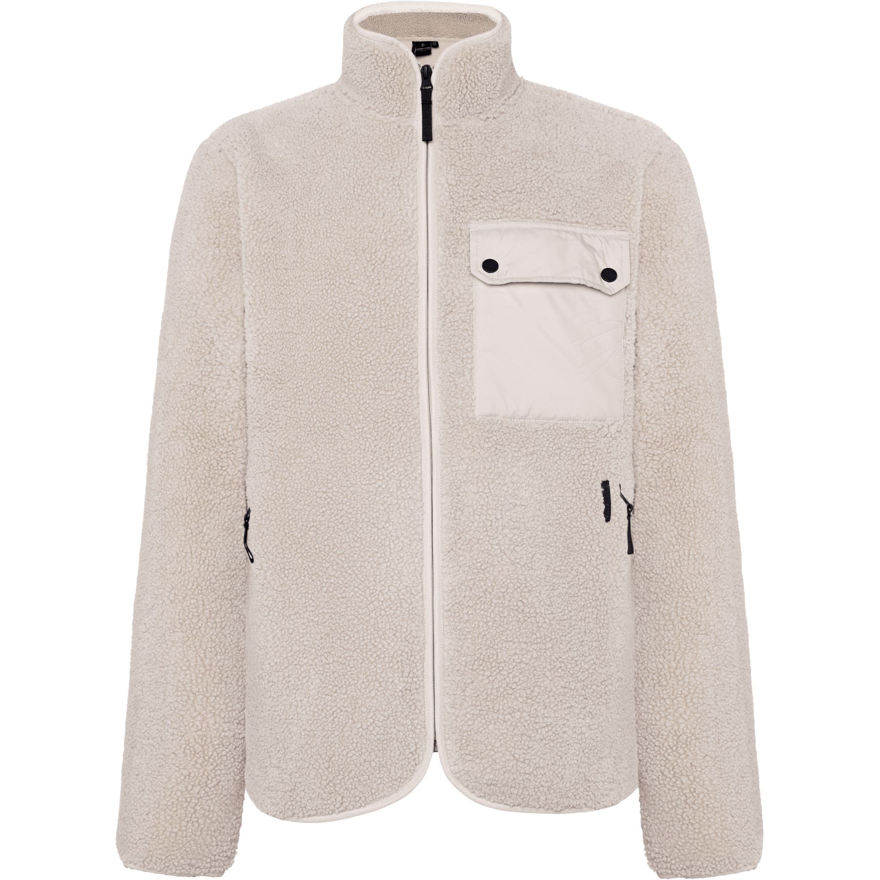 Didriksons Peter 3, fleecejakke, herre, clay beige