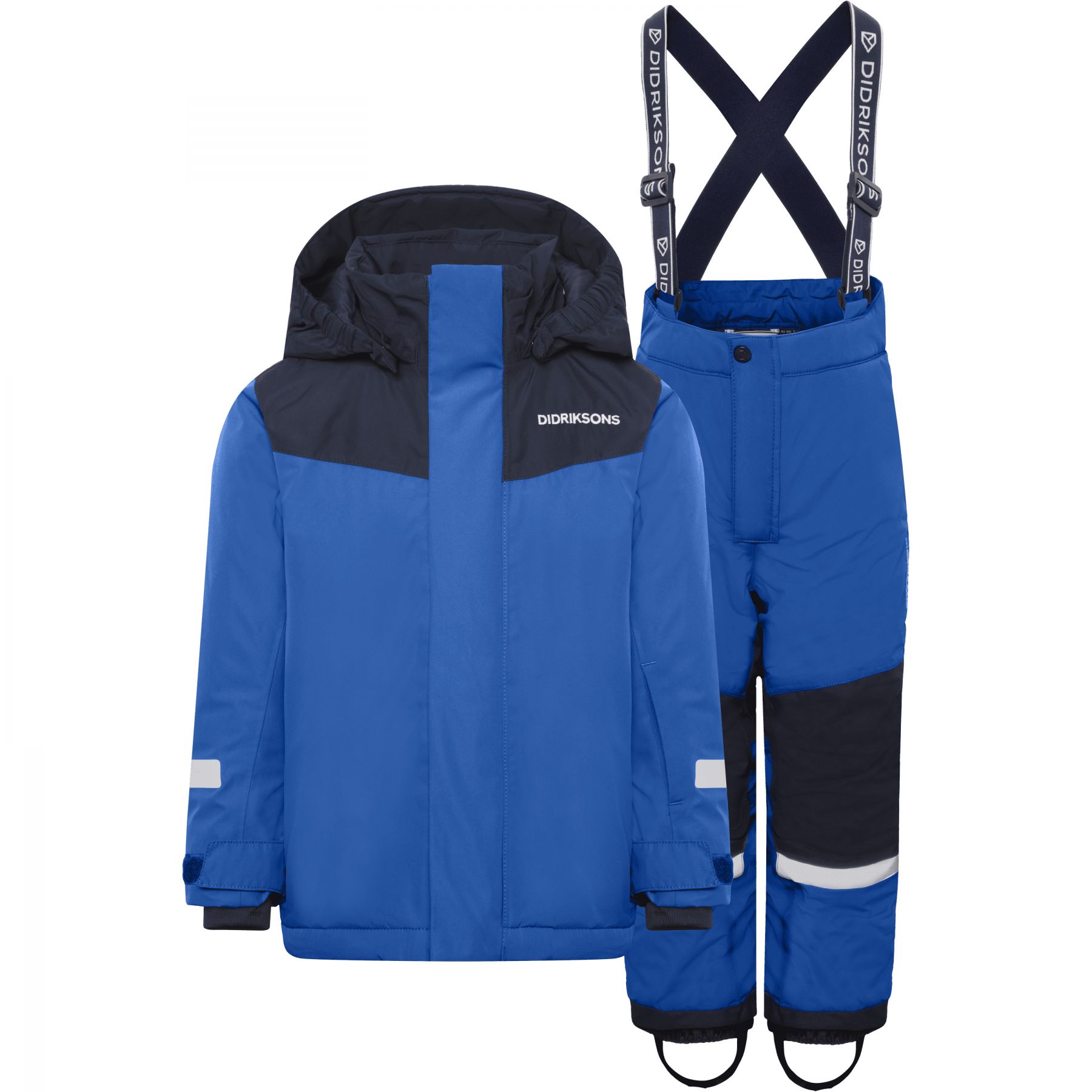 Didriksons Skare 2, skisæt, børn, blå billede