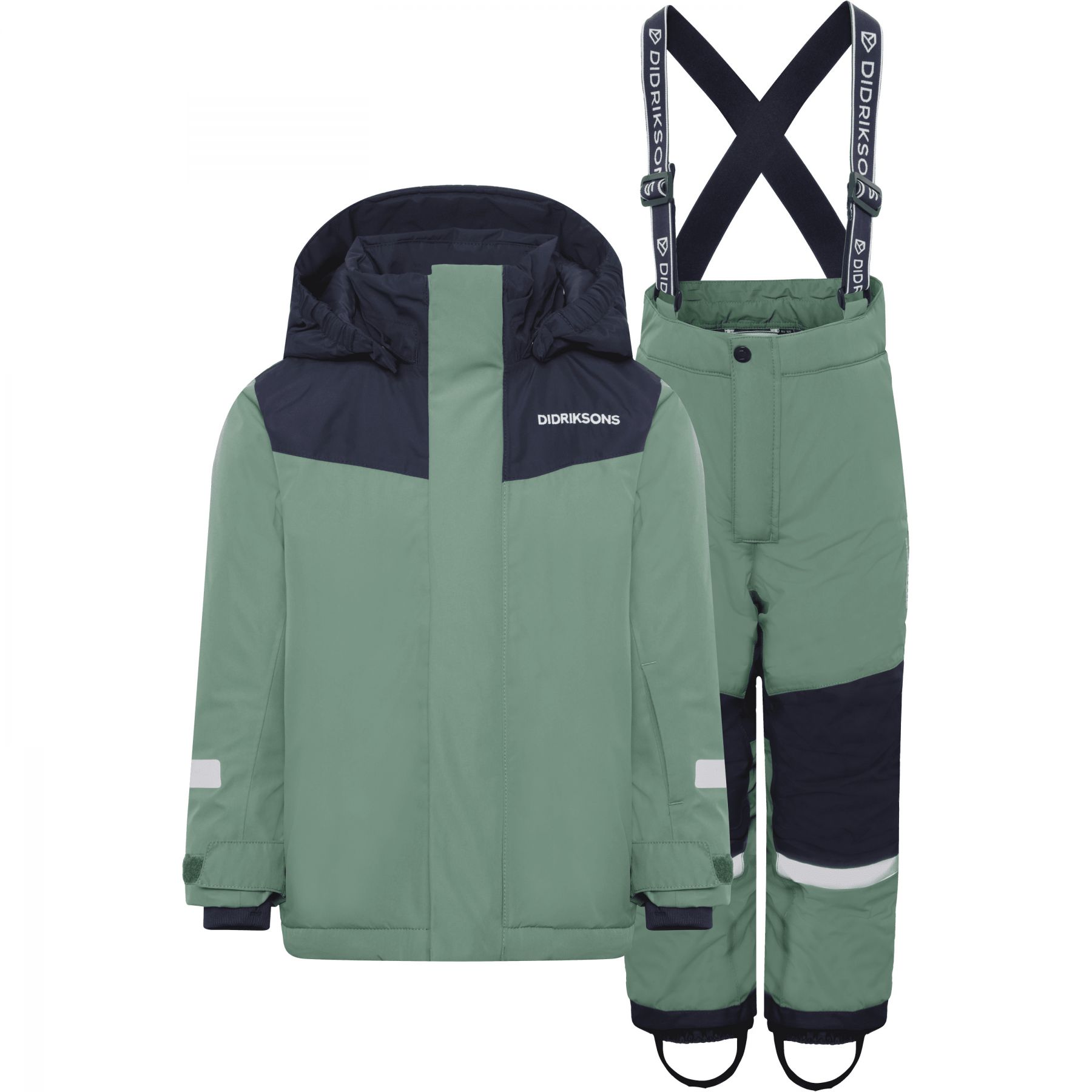 Didriksons Skare 2, skisæt, børn, grøn billede