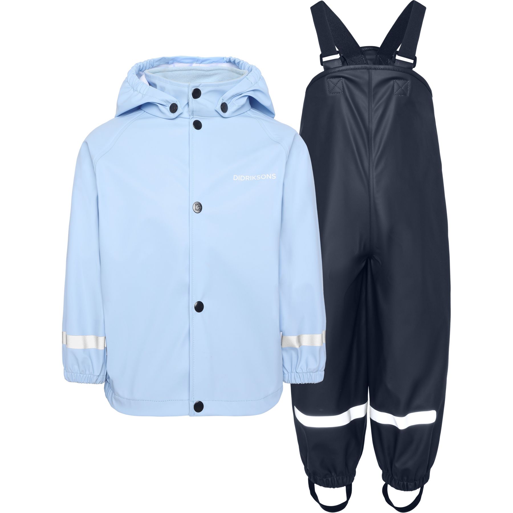 Didriksons Slaskeman, regnsæt, junior, lyseblå billede