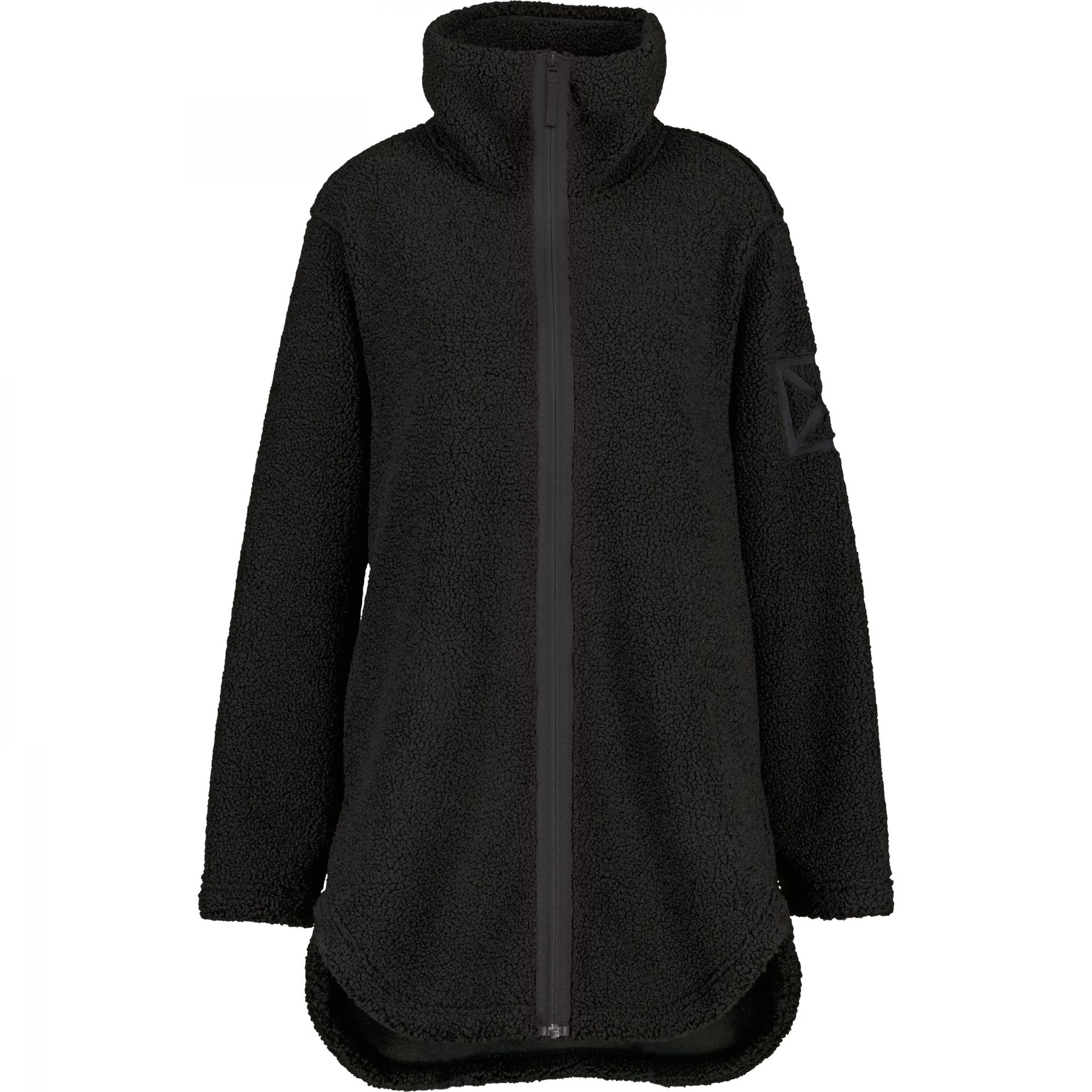 Didriksons Umi, fleecefrakke, dame, sort billede