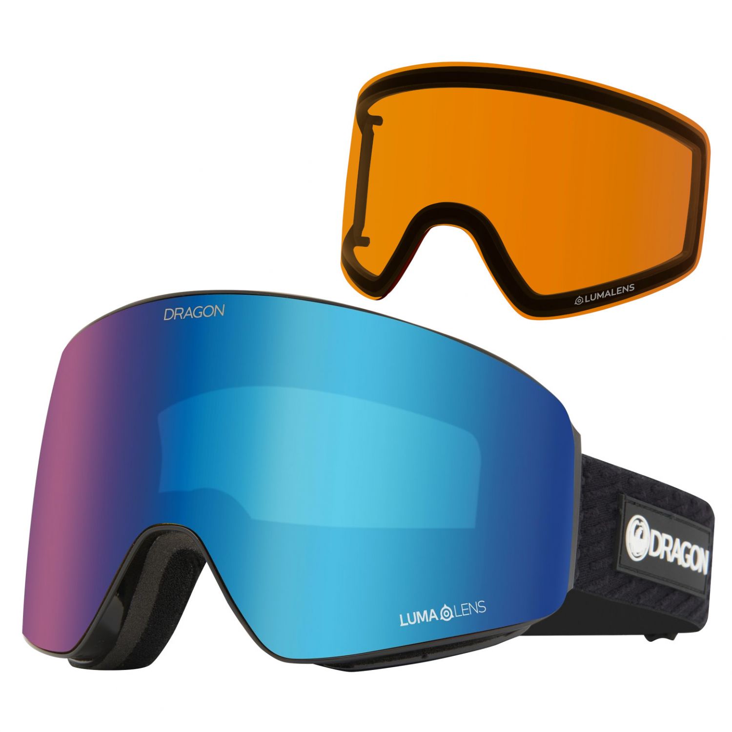 Se Dragon PXV, skibriller, icon blue hos Skisport.dk