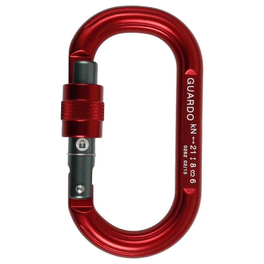 Edelweiss Carabinder Guardo Oval Screw Gate, karabiner billede